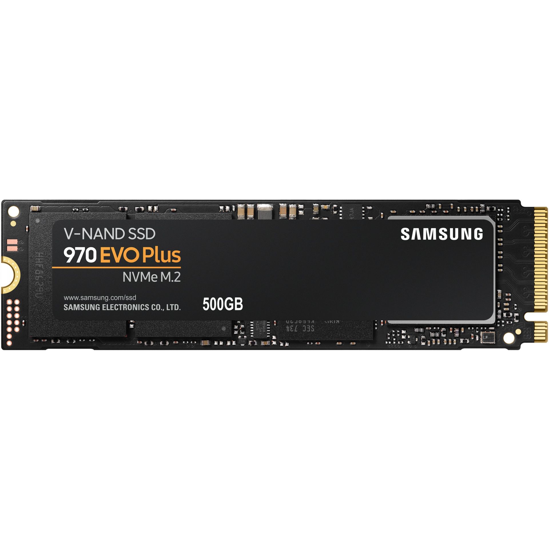 Samsung Solid State Drive – 500 GB, 970 Evo plus M.2 NVMe PCIe 3.0 × 4 1.3 Phoenix Controller