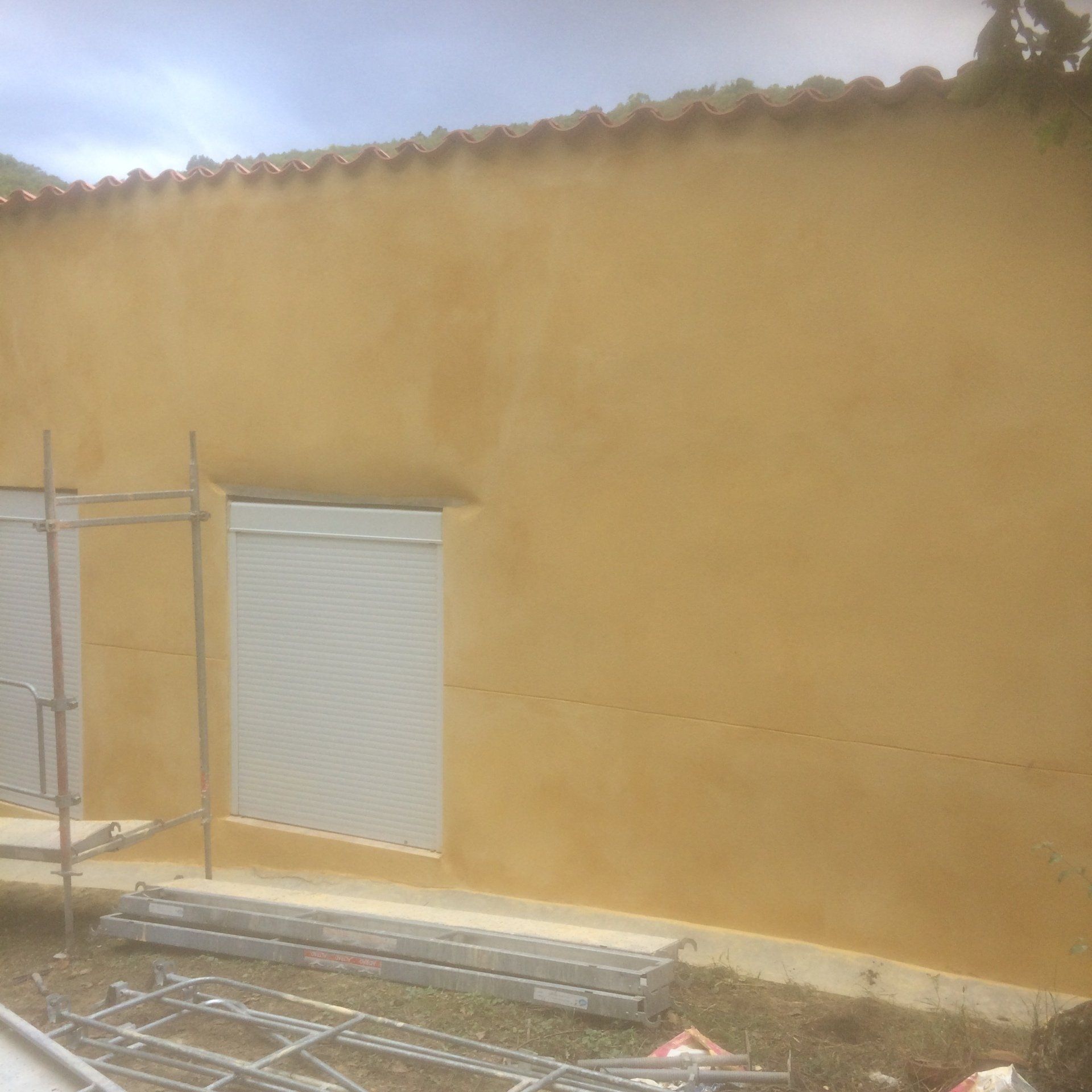 Travaux de ravalement de façade
