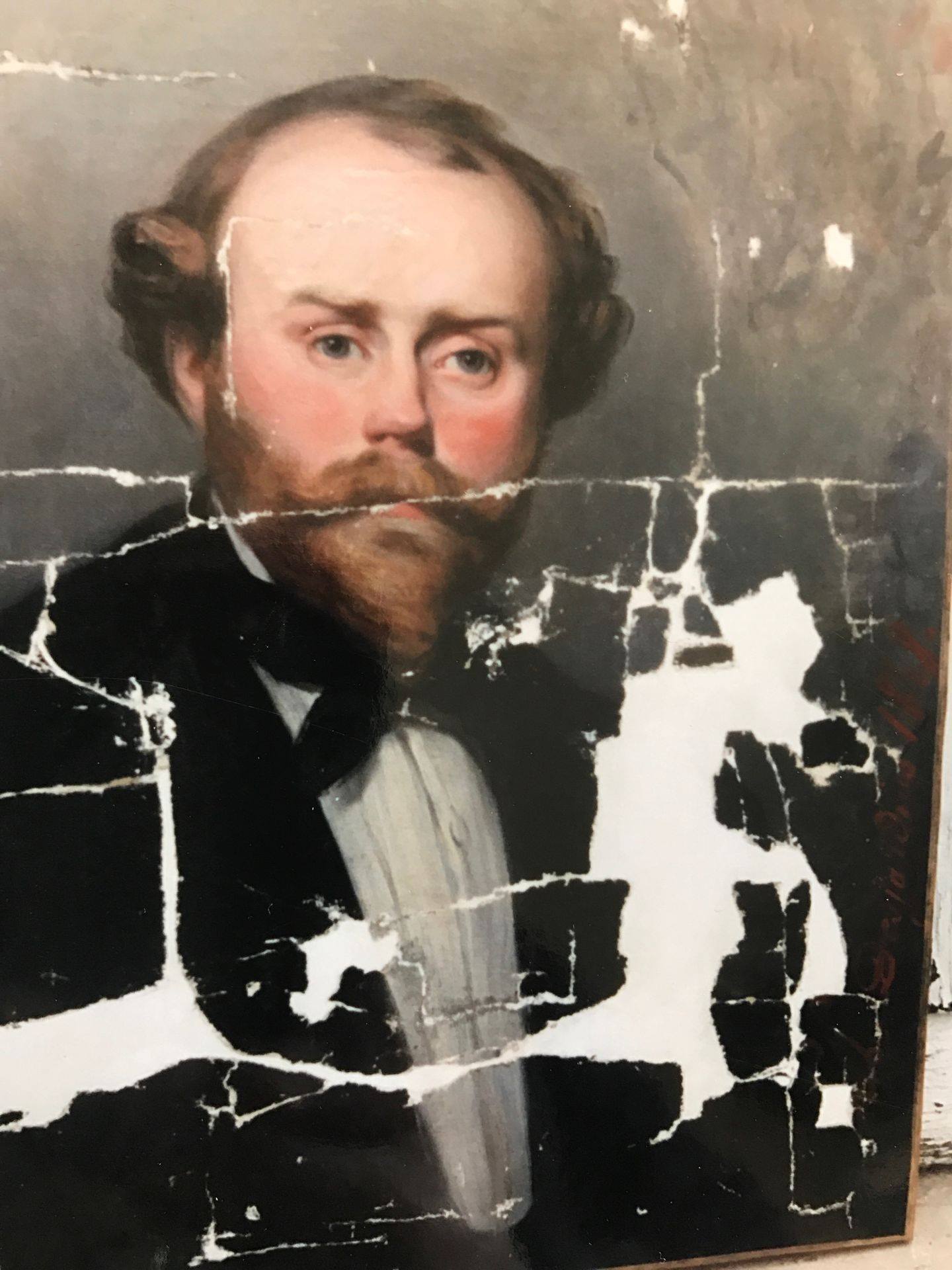 Restauration de tableau par Anne Joubert