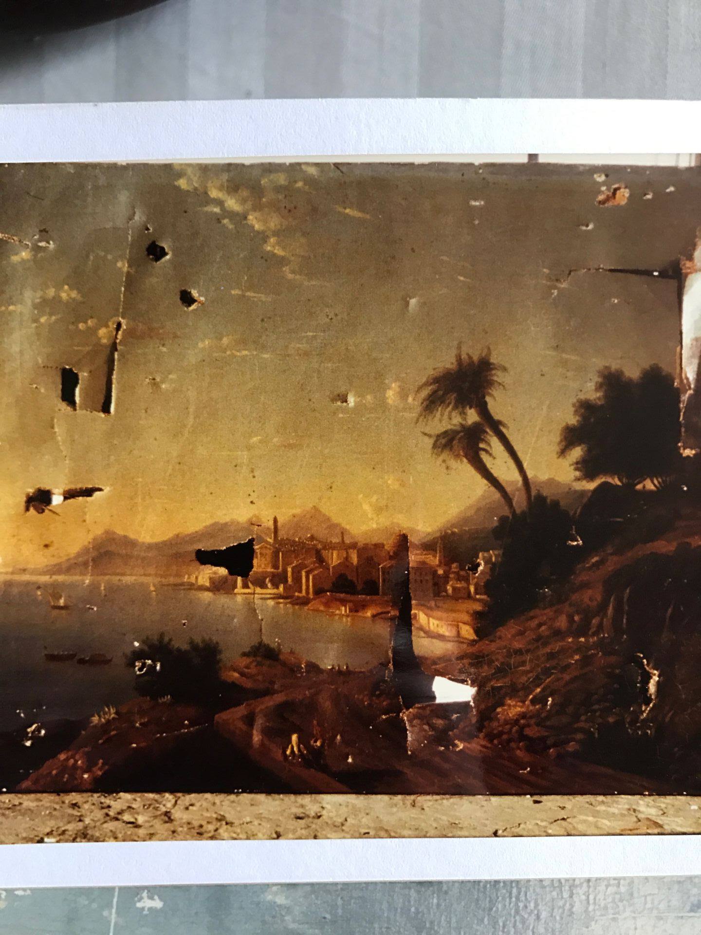 Restauration de tableau par Anne Joubert