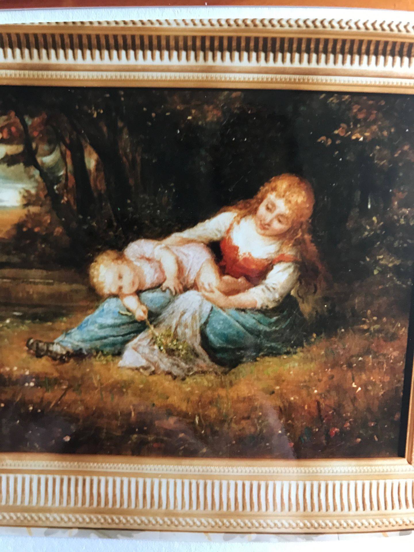 Restauration de tableau par Anne Joubert