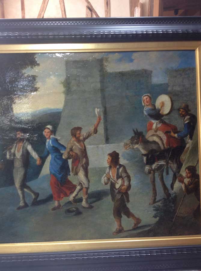 Restauration de tableau par Anne Joubert