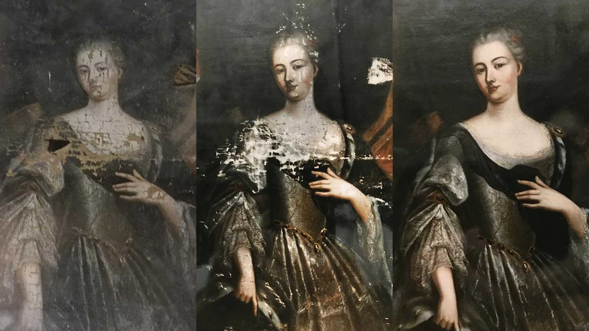 Restauration de tableau par Anne Joubert