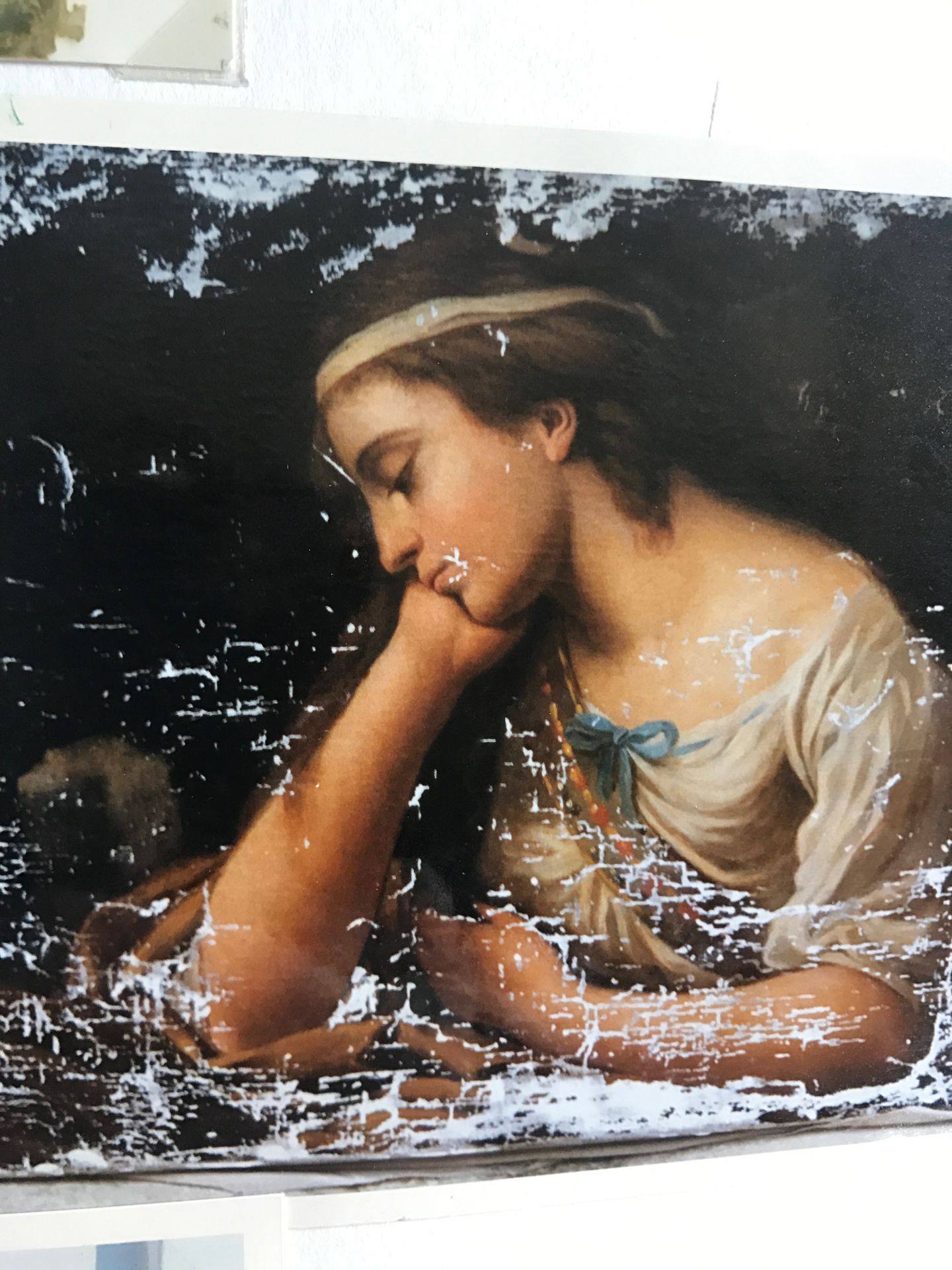 Restauration de tableau par Anne Joubert