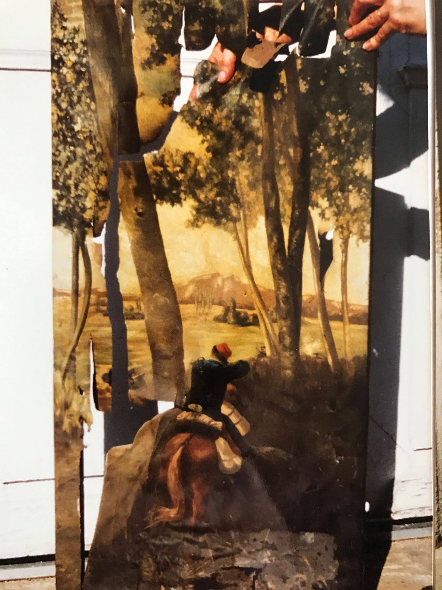 Restauration de tableau par Anne Joubert