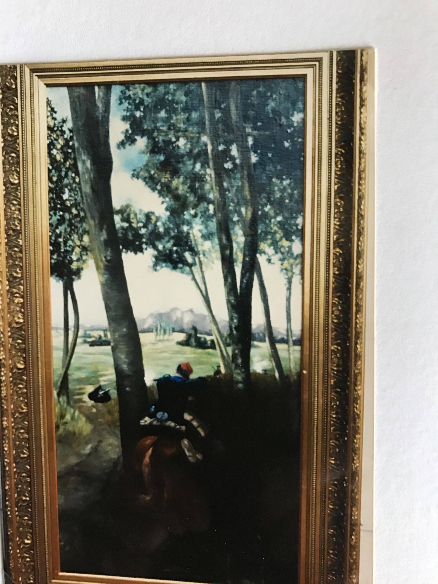 Restauration de tableau par Anne Joubert