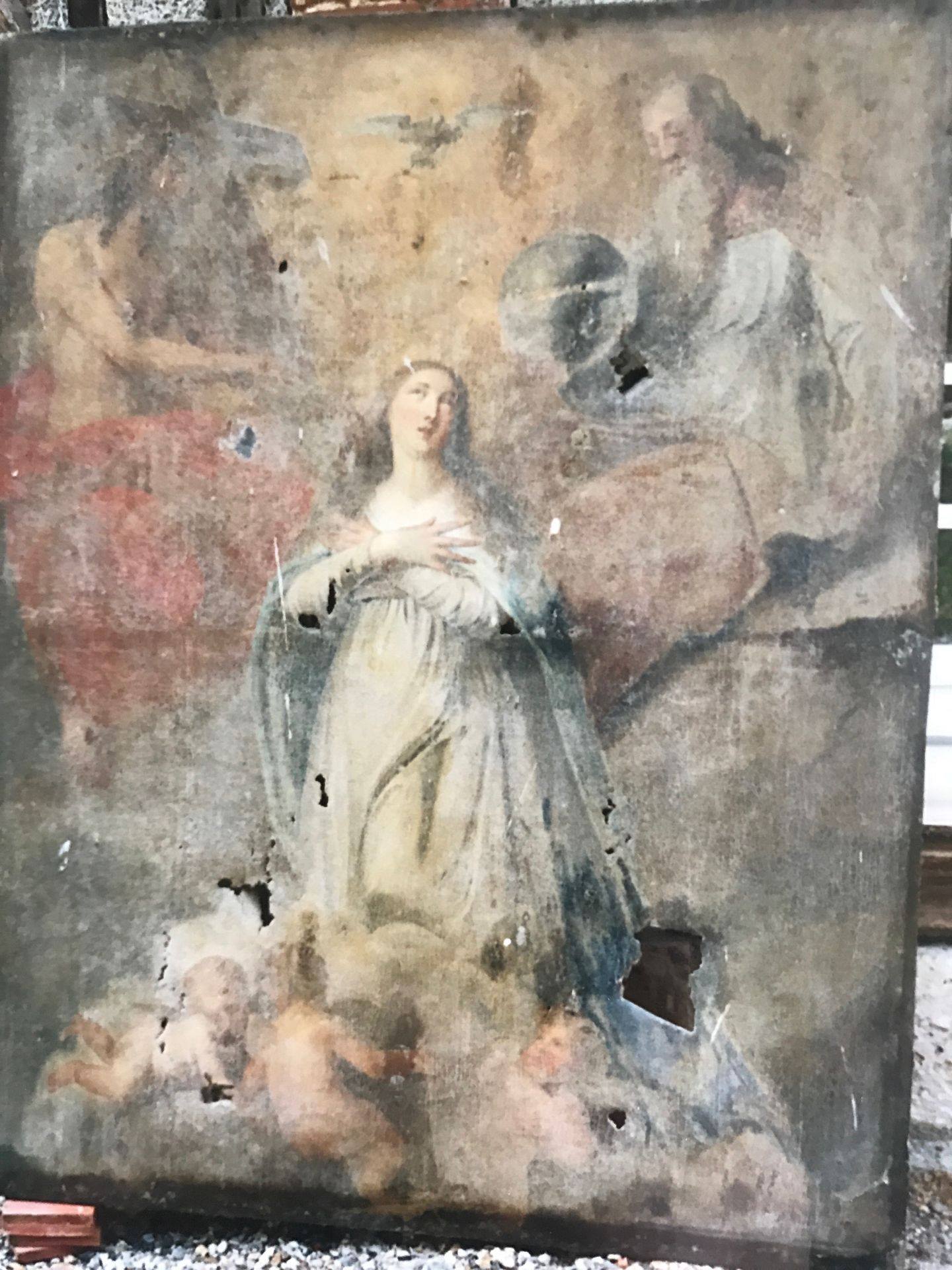 Restauration de tableau par Anne Joubert