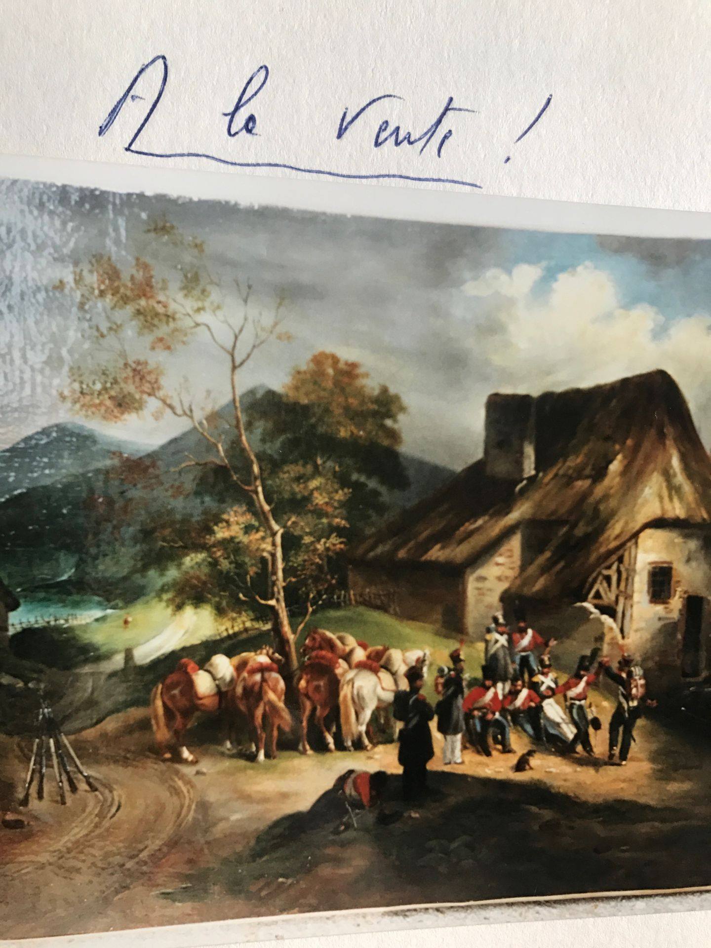 Restauration de tableau par Anne Joubert