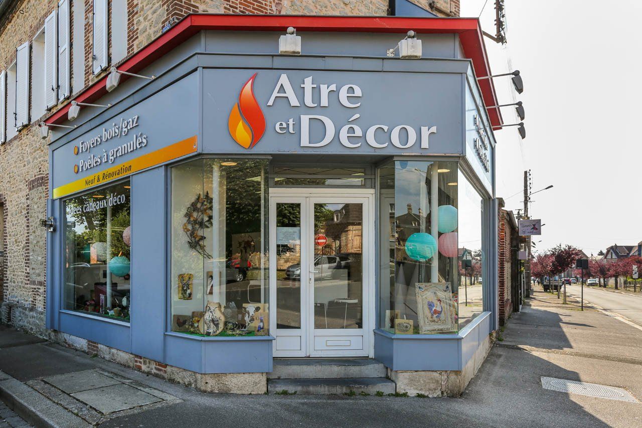 Vitrine de la boutique