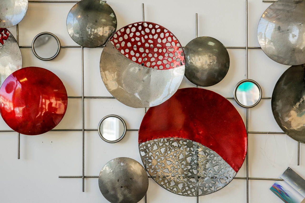 Décoration abstraite du showroom