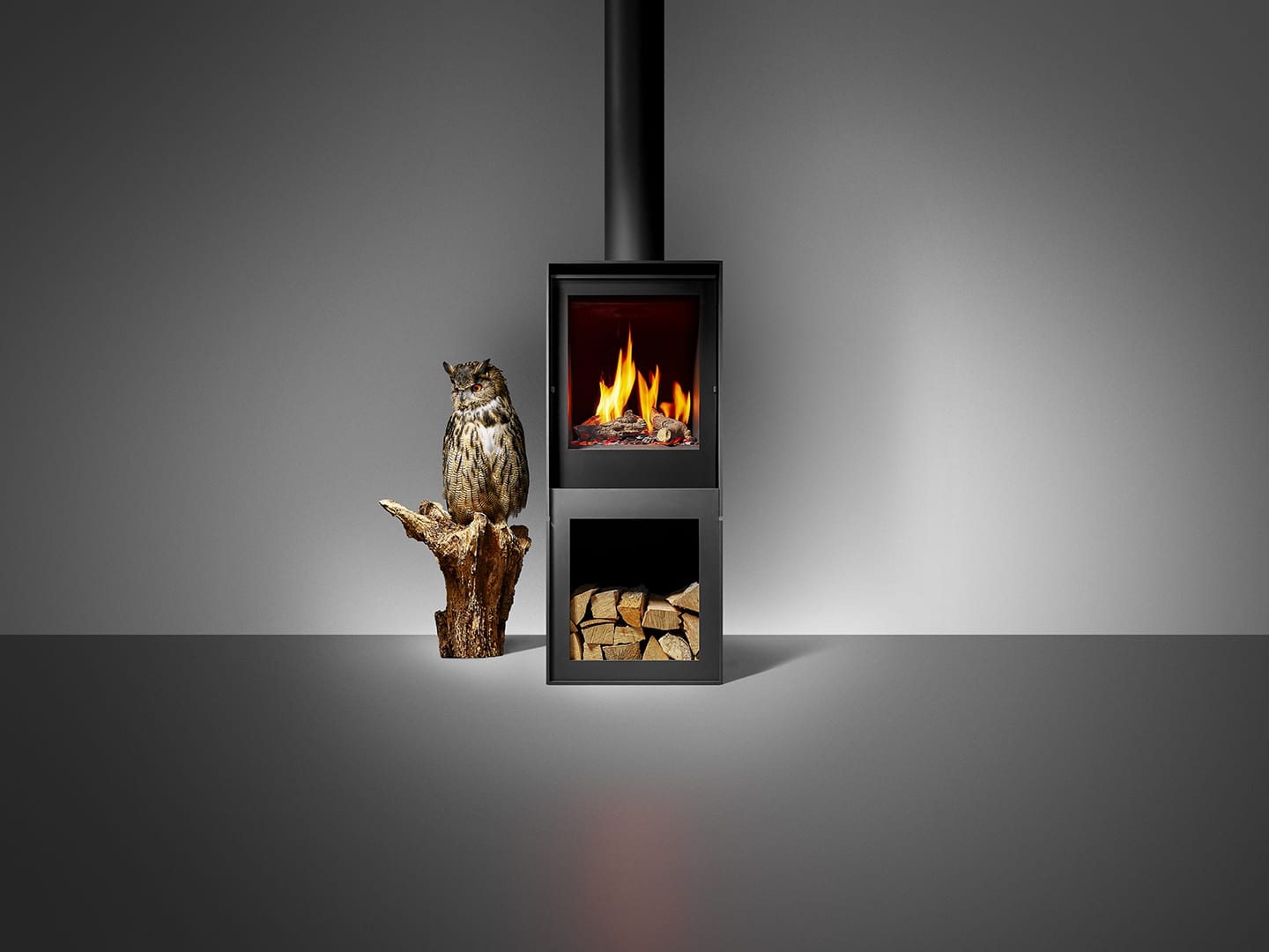 Sortie gaz d'un poêle