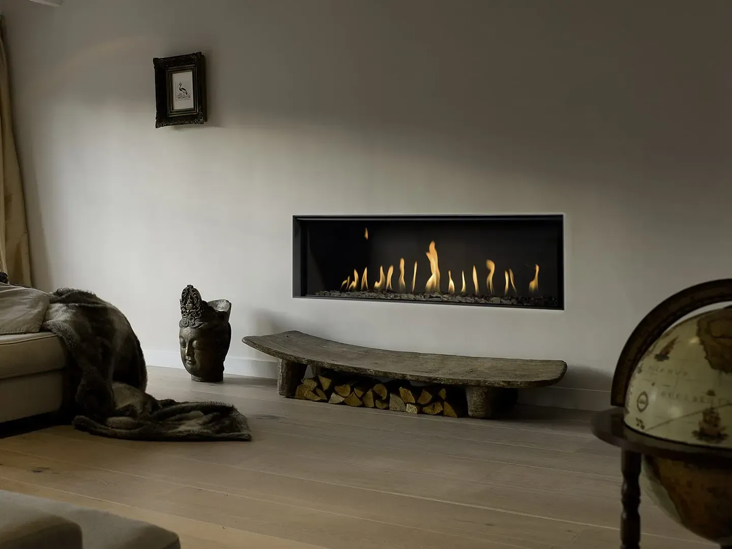 Insert Gaz noir et long