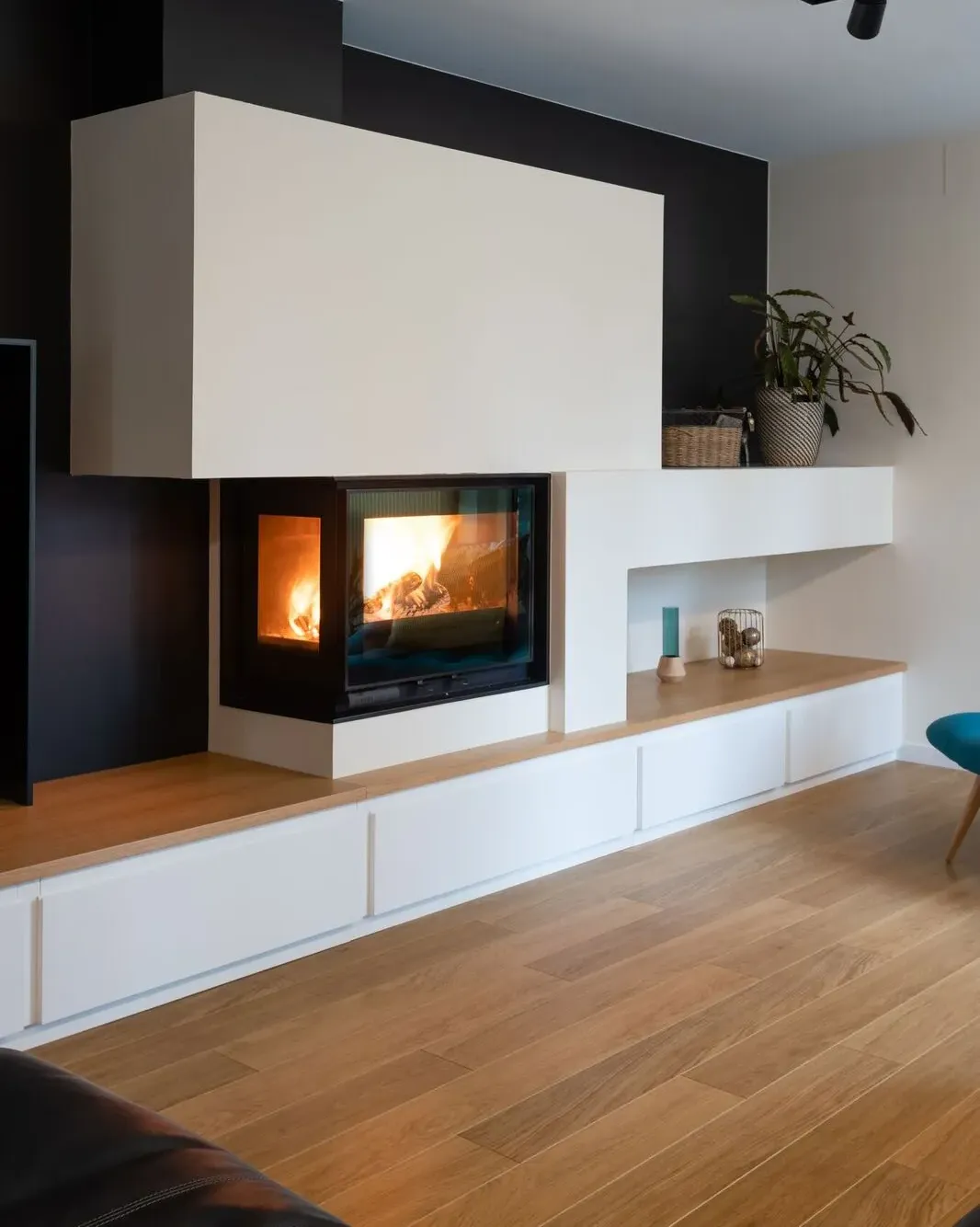 Insert à gaz moderne