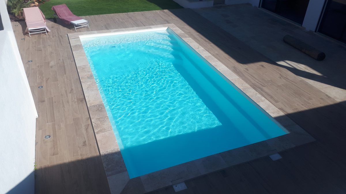 pisicne enterrée rectangulaire