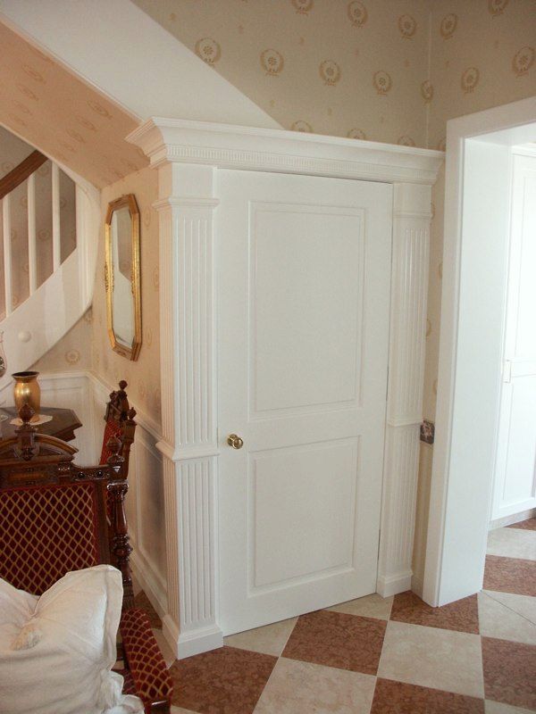 Einbauschrank komplett weiß