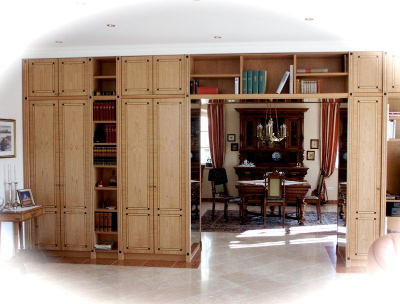 Wohnzimmer Schrank Eiche