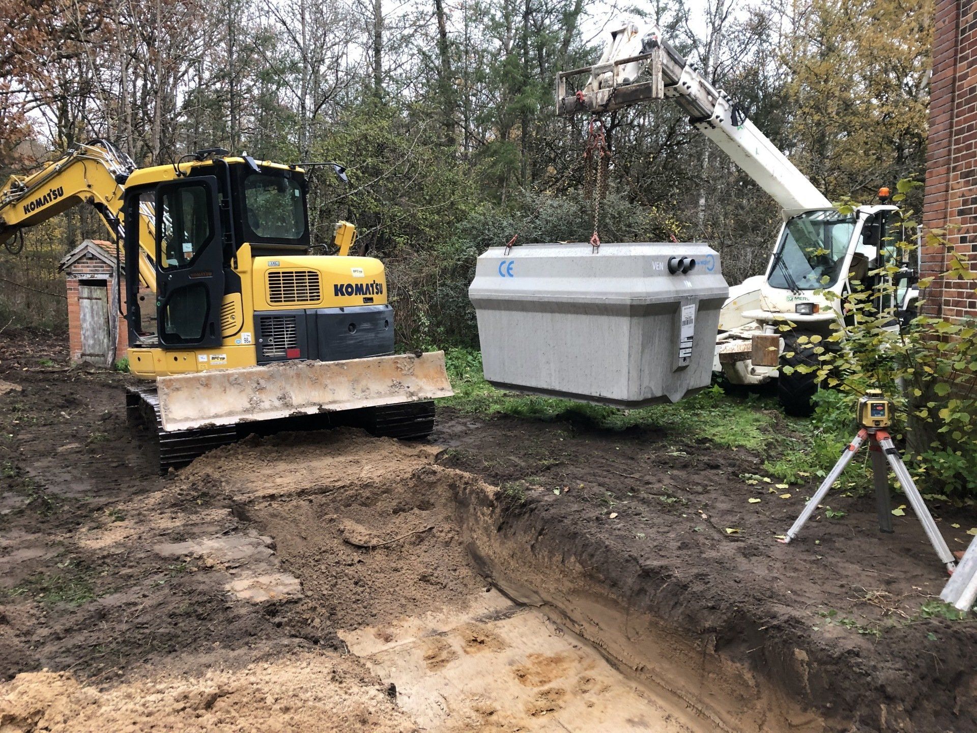 Préparation viabilité terrain