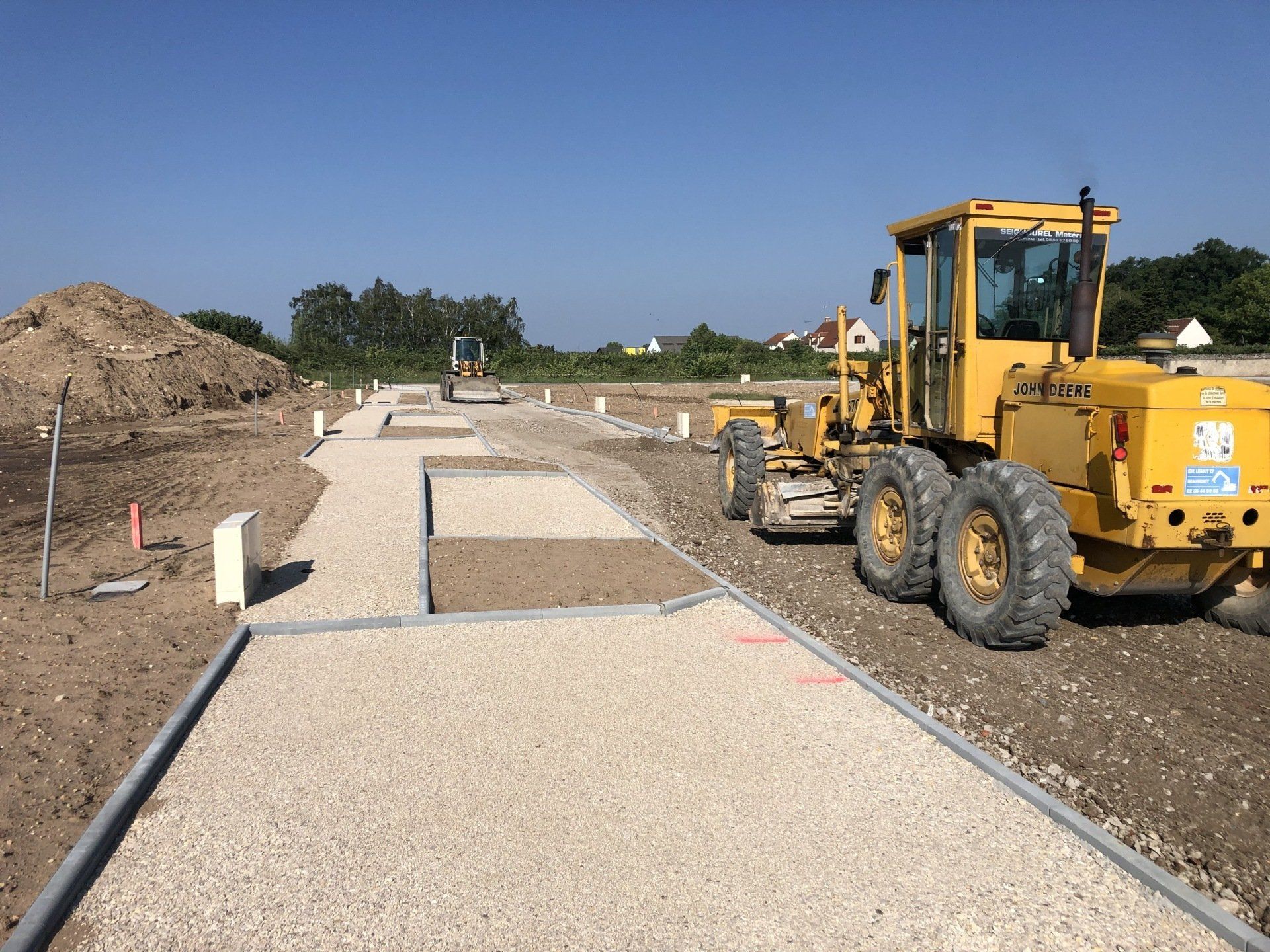 Création terrain, chemin