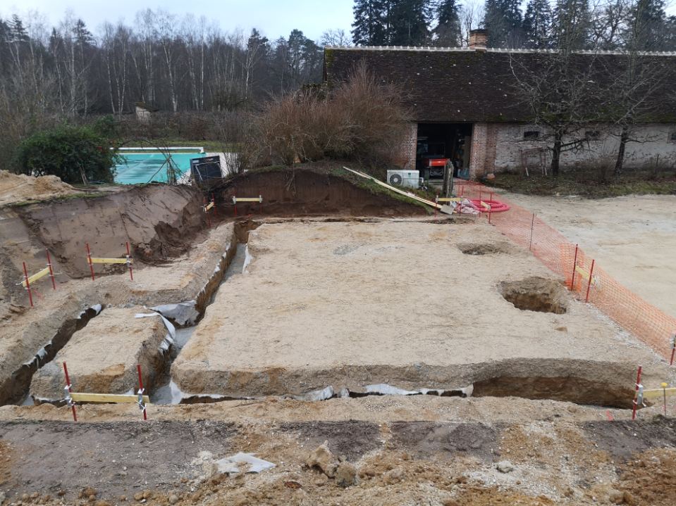 Travaux d'assainissement