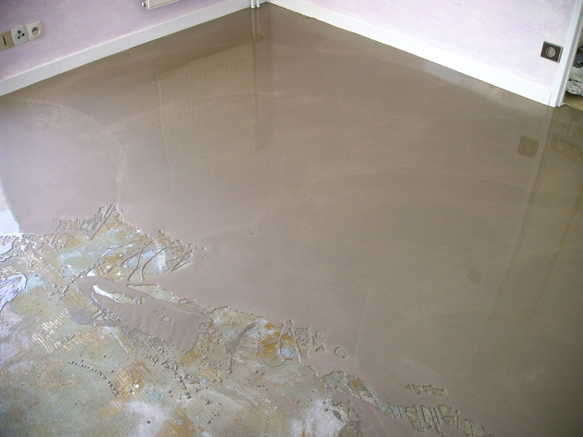 Travaux de ragréage