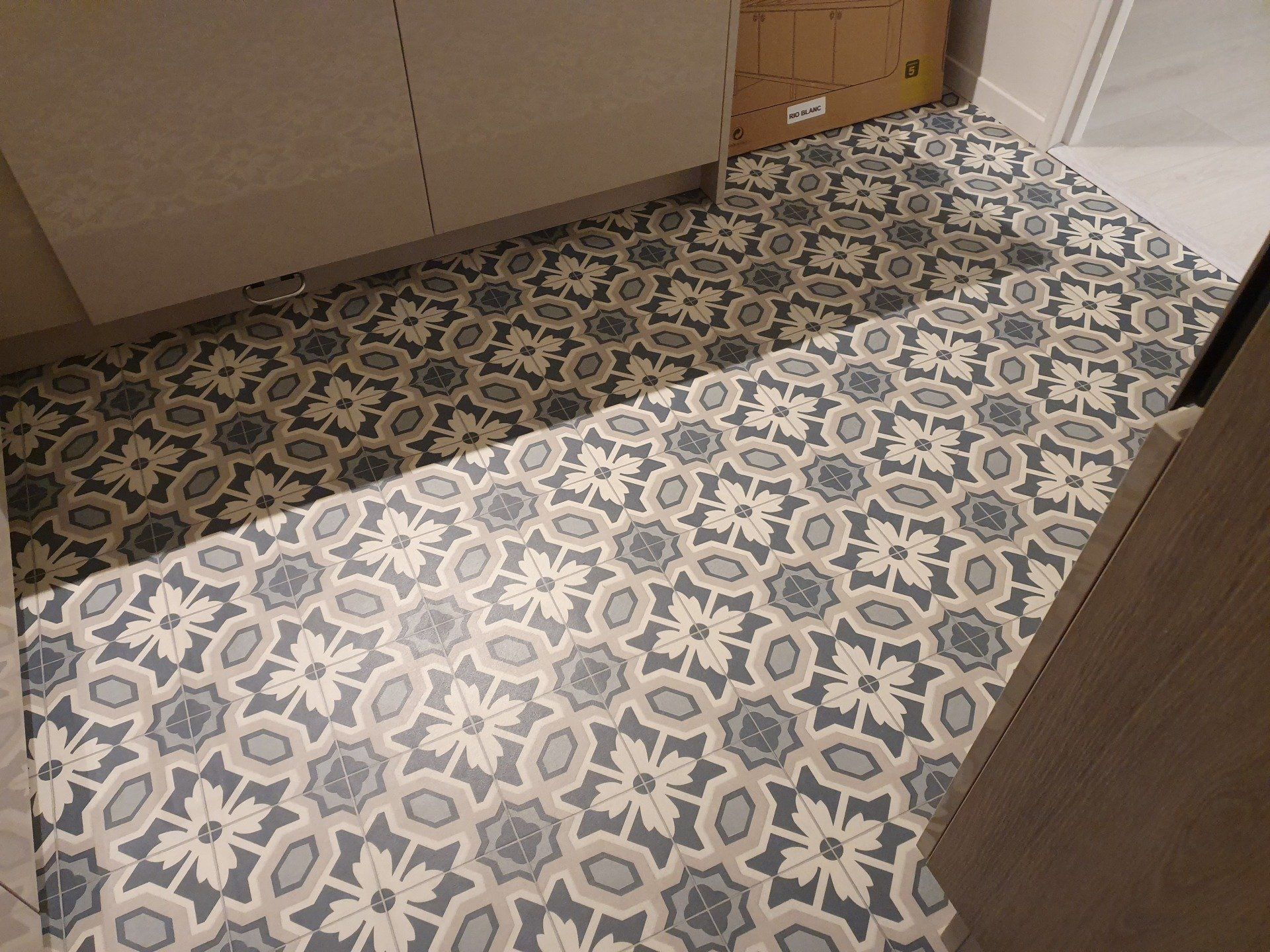 Dalles pvc avec motif