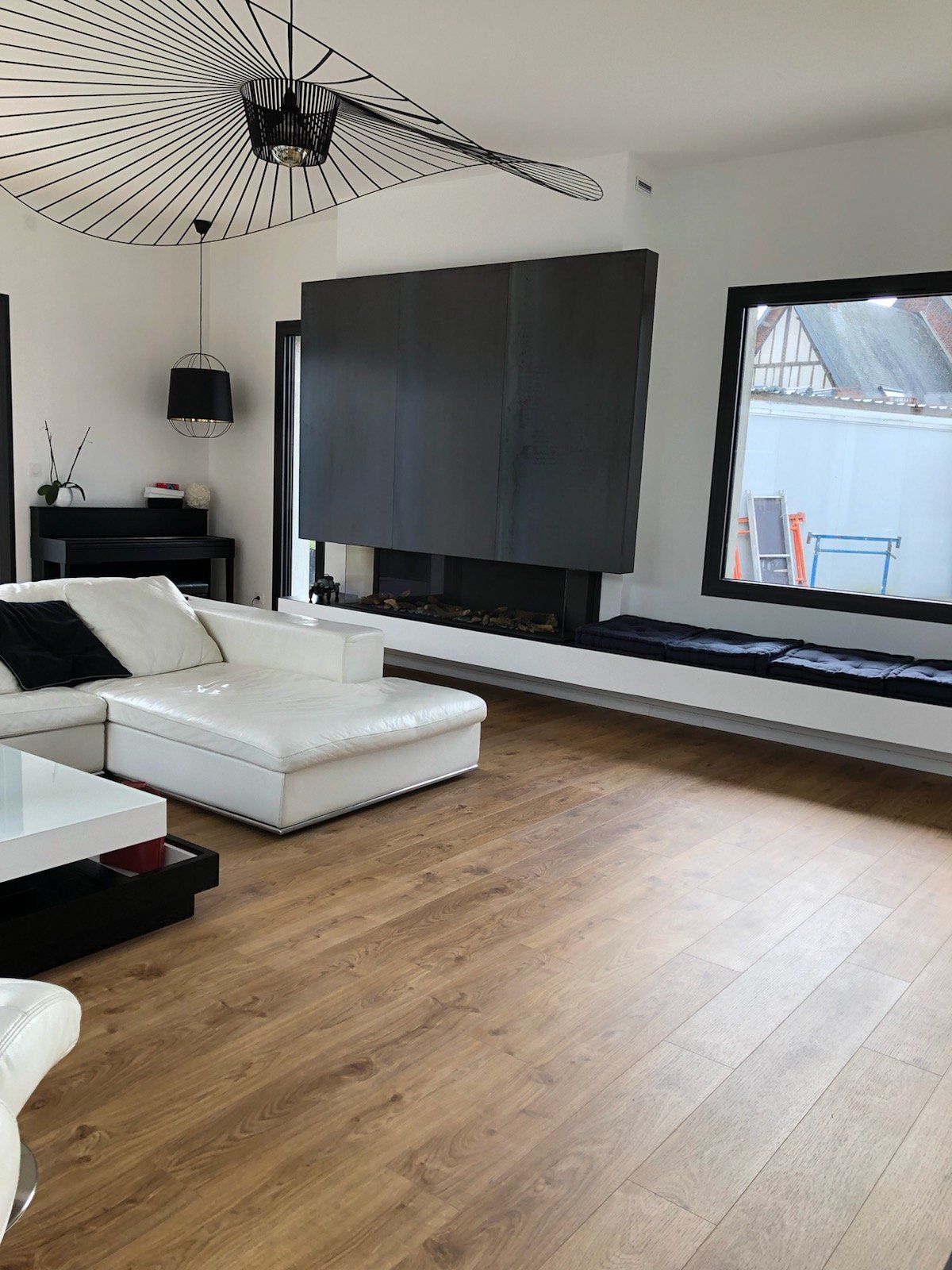 Lames pvc grand salon