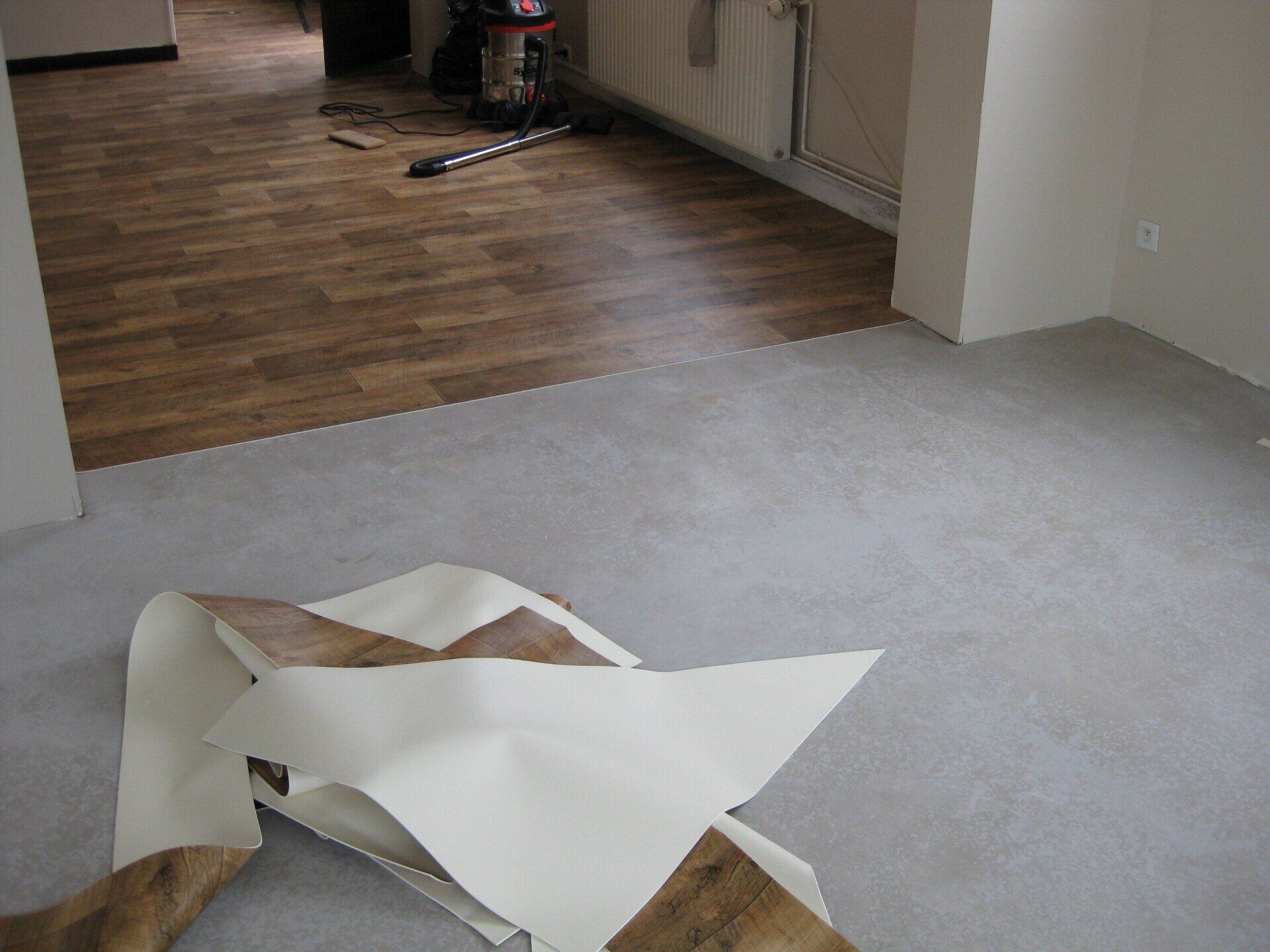 Revêtement PVC en lés