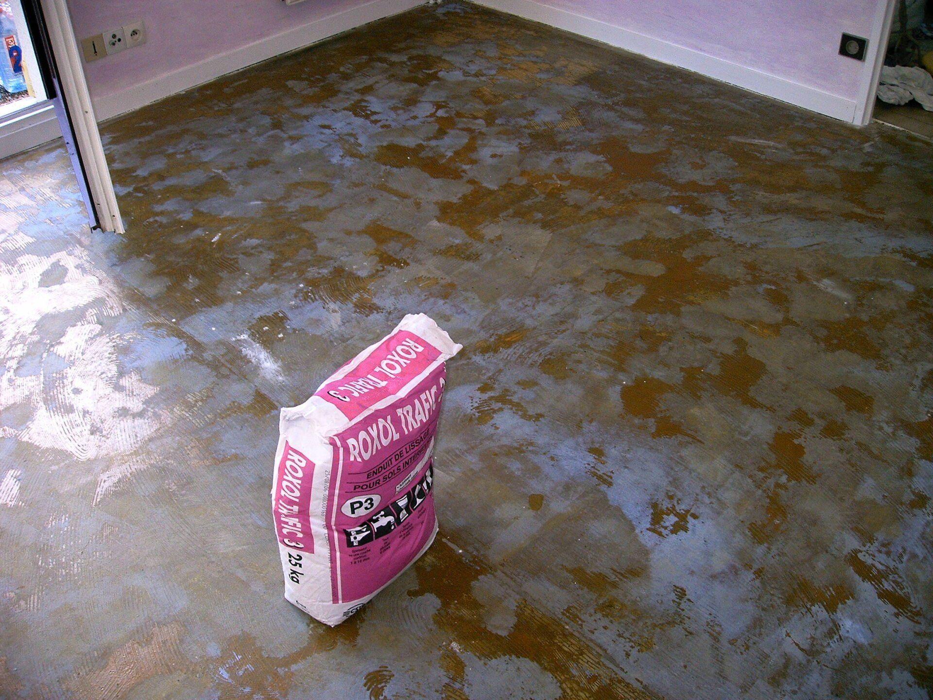 Travaux de ragréage