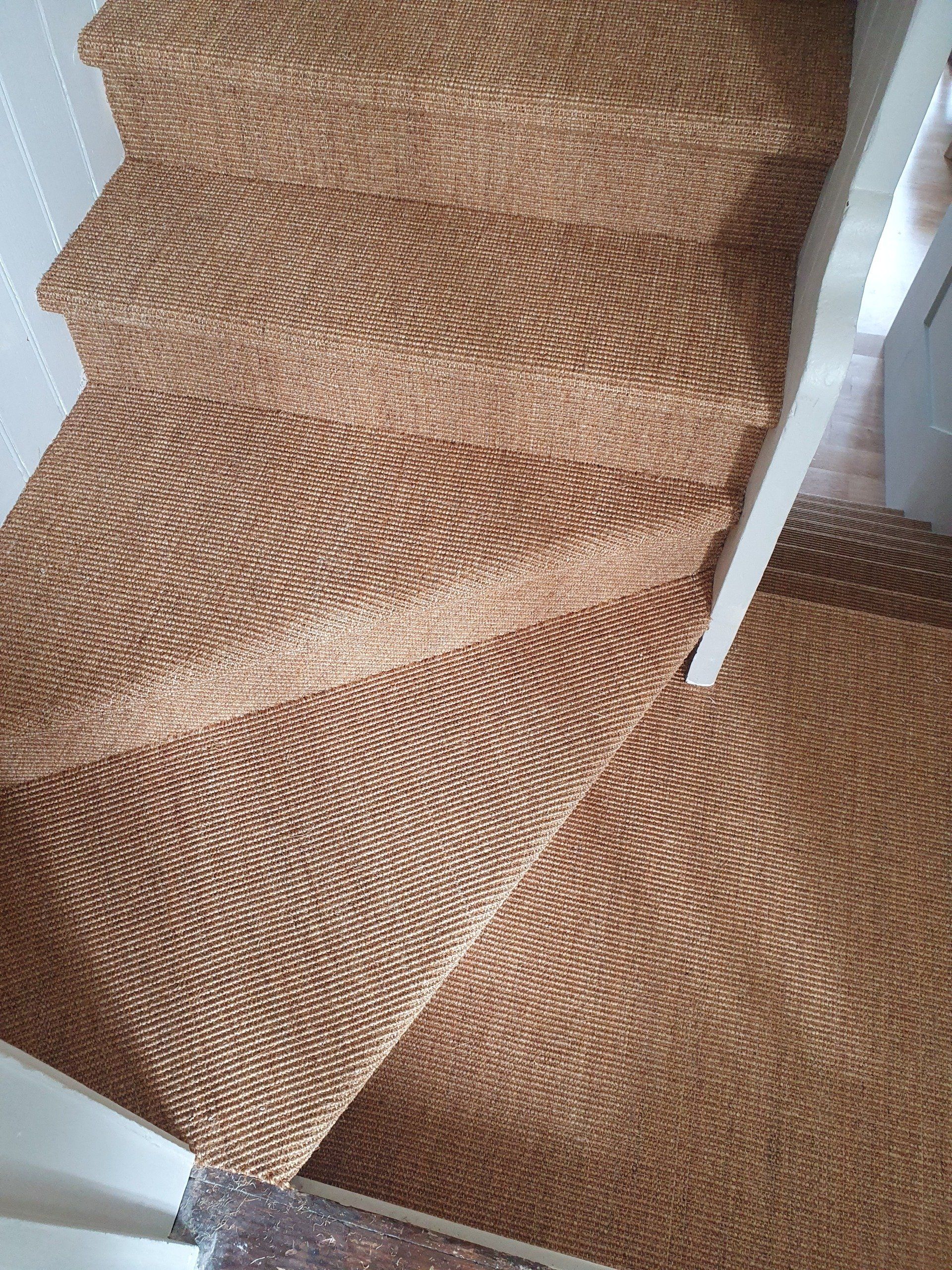 Escalier en sisal