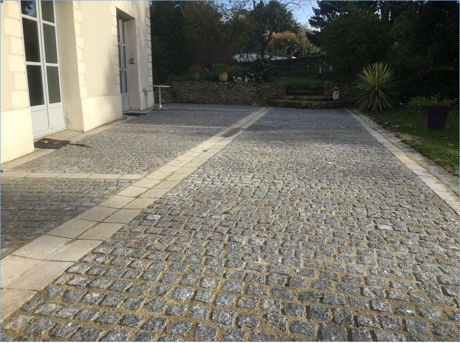 Pavage en granit