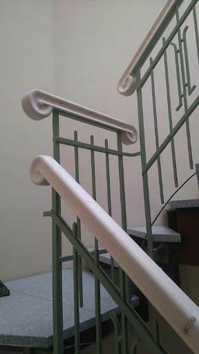 Verziertes Treppengeländer