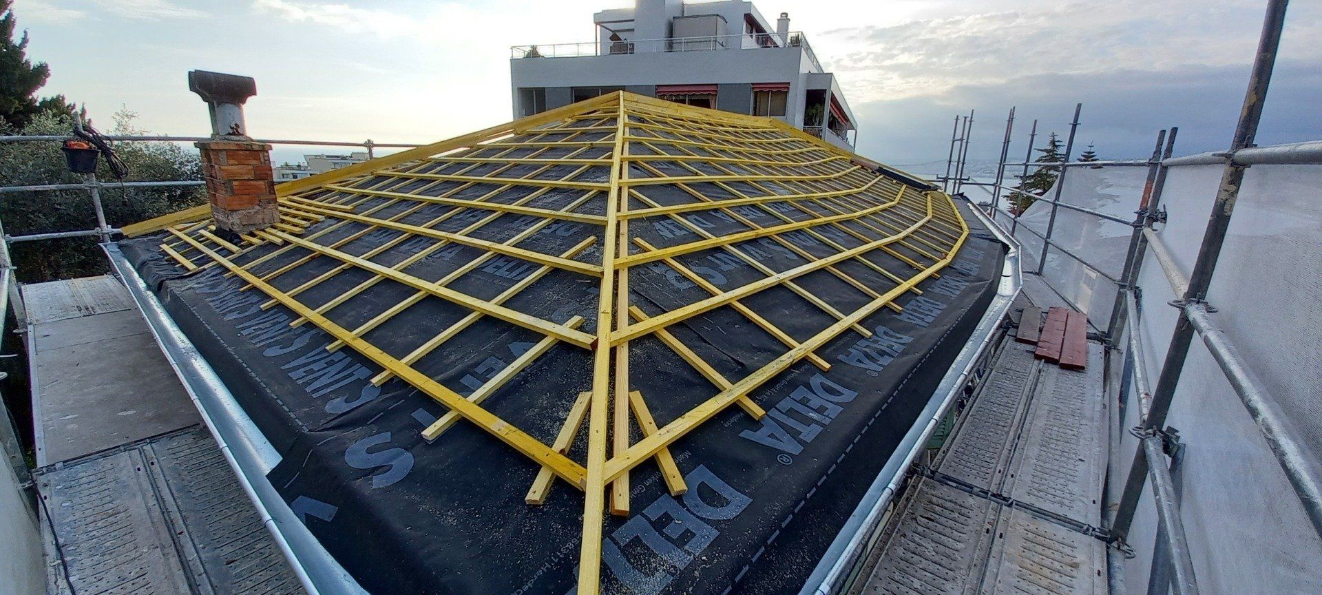 Isolation de couverture