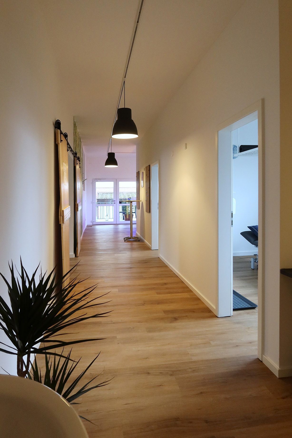 Flur der Physiopraxis Körperkompass in Egelsbach