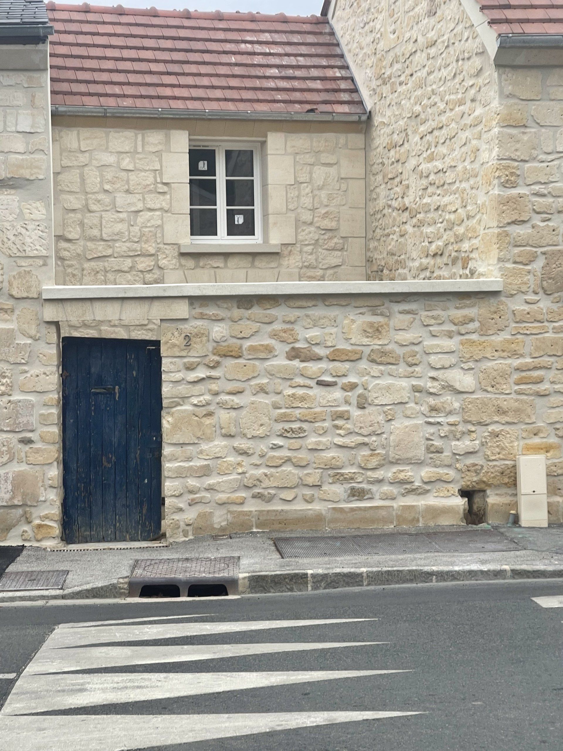 Murs extérieurs nettoyés