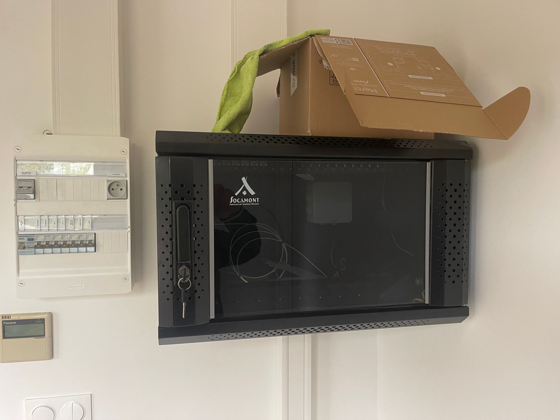 Tableau électrique mis en conformité