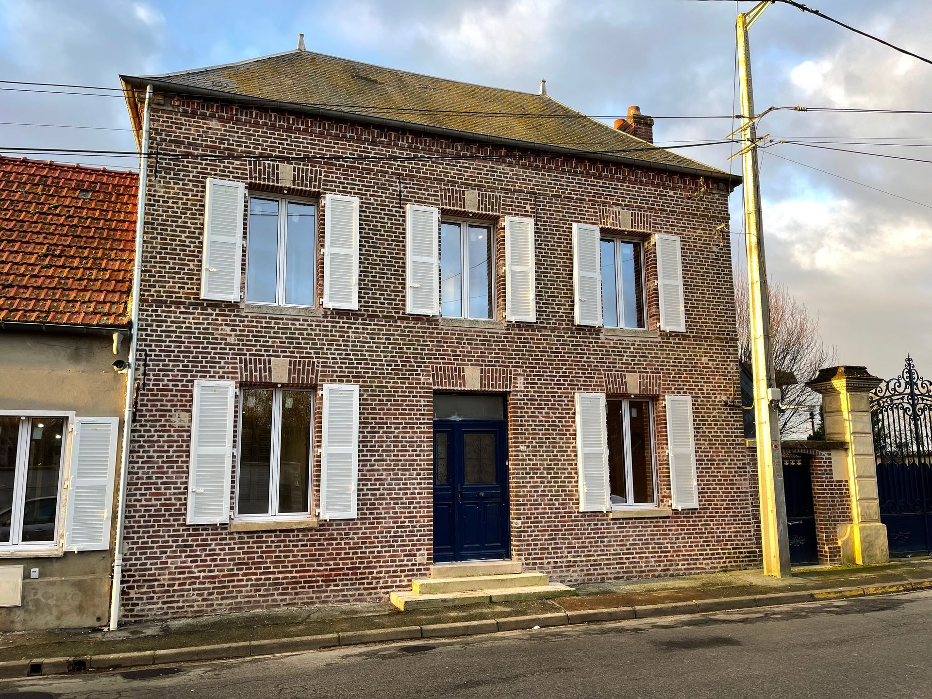 Ravalement de façade terminé