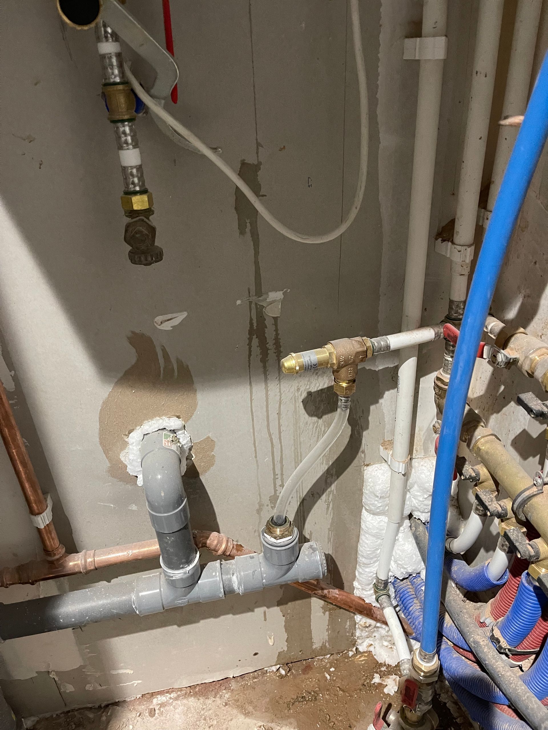 Tuyaux d'évacuation d'eau