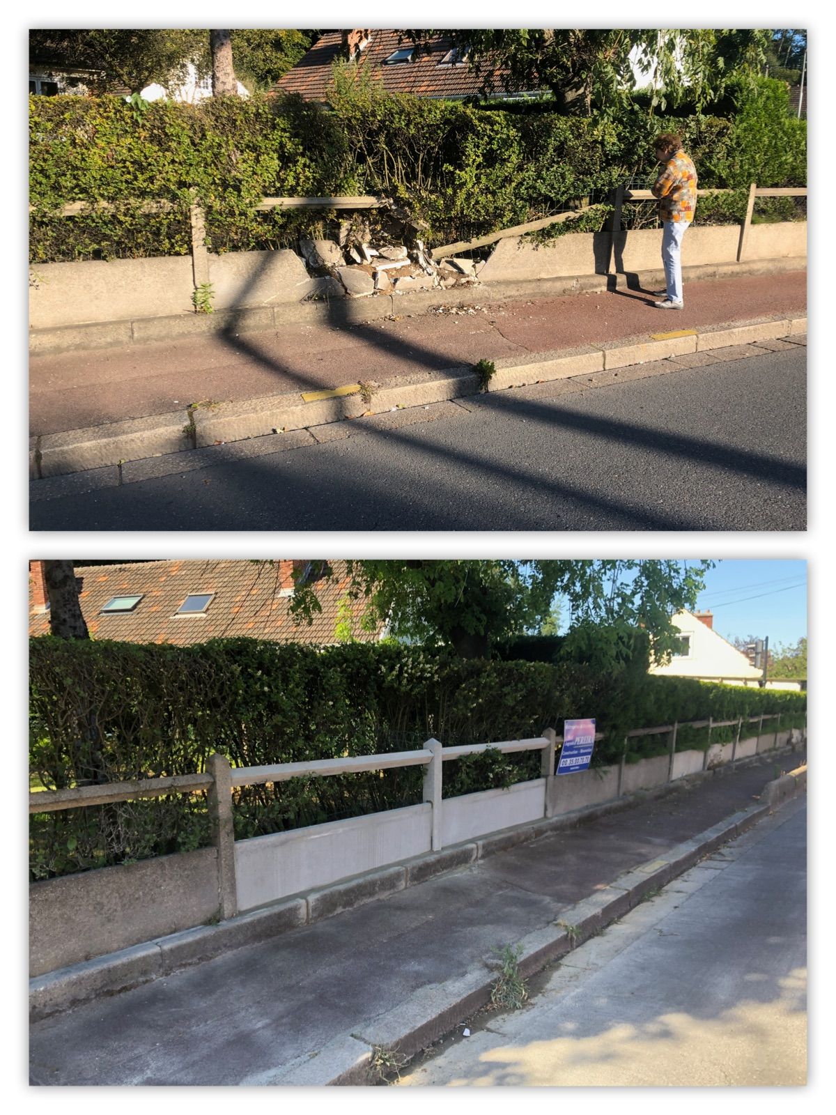 Rénovation de clôture