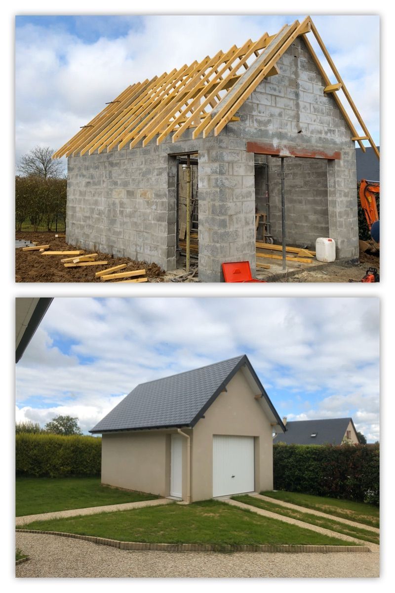 Construction d'un garage