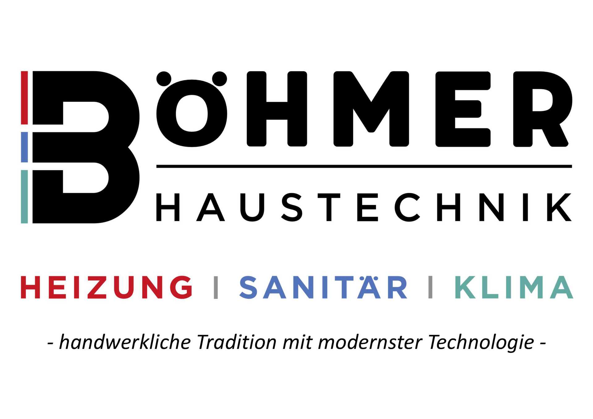 B&ouml;hmer Haustechnik | Langensendelbach | Logo
