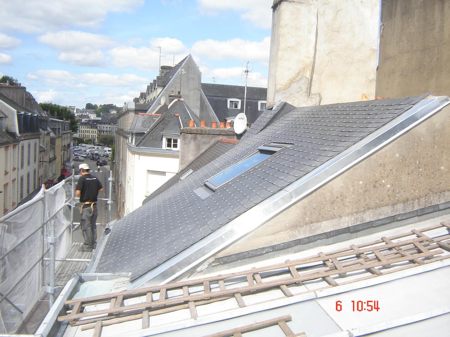 Chantier à Quimper