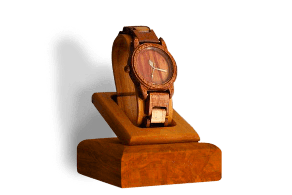 Wood Art Finlandin puusta veistetty rannekello