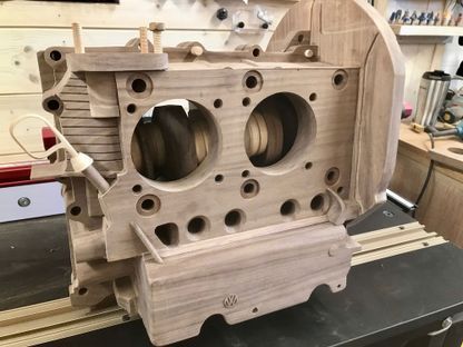Wood Art Finlandin Volkswagen-moottori