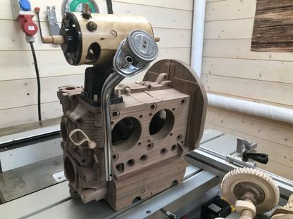 Wood Art Finlandin Volkswagen-moottori