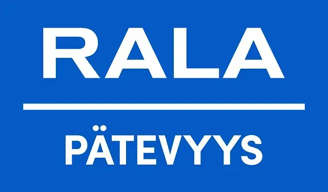 Rala Pätevyys -logo