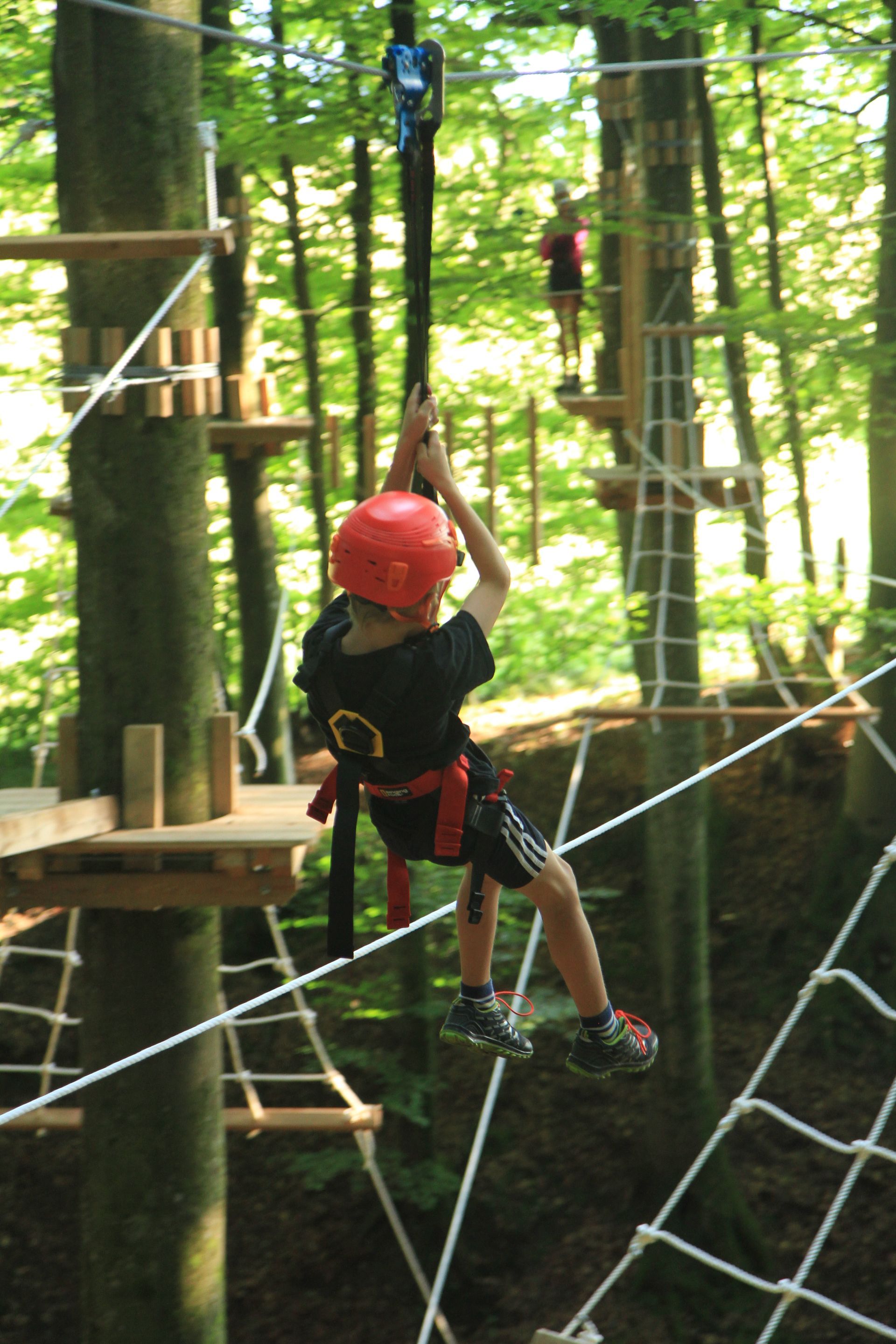 Kinderwald Ludmannsdorf, Nieder- und Hochseilgarten