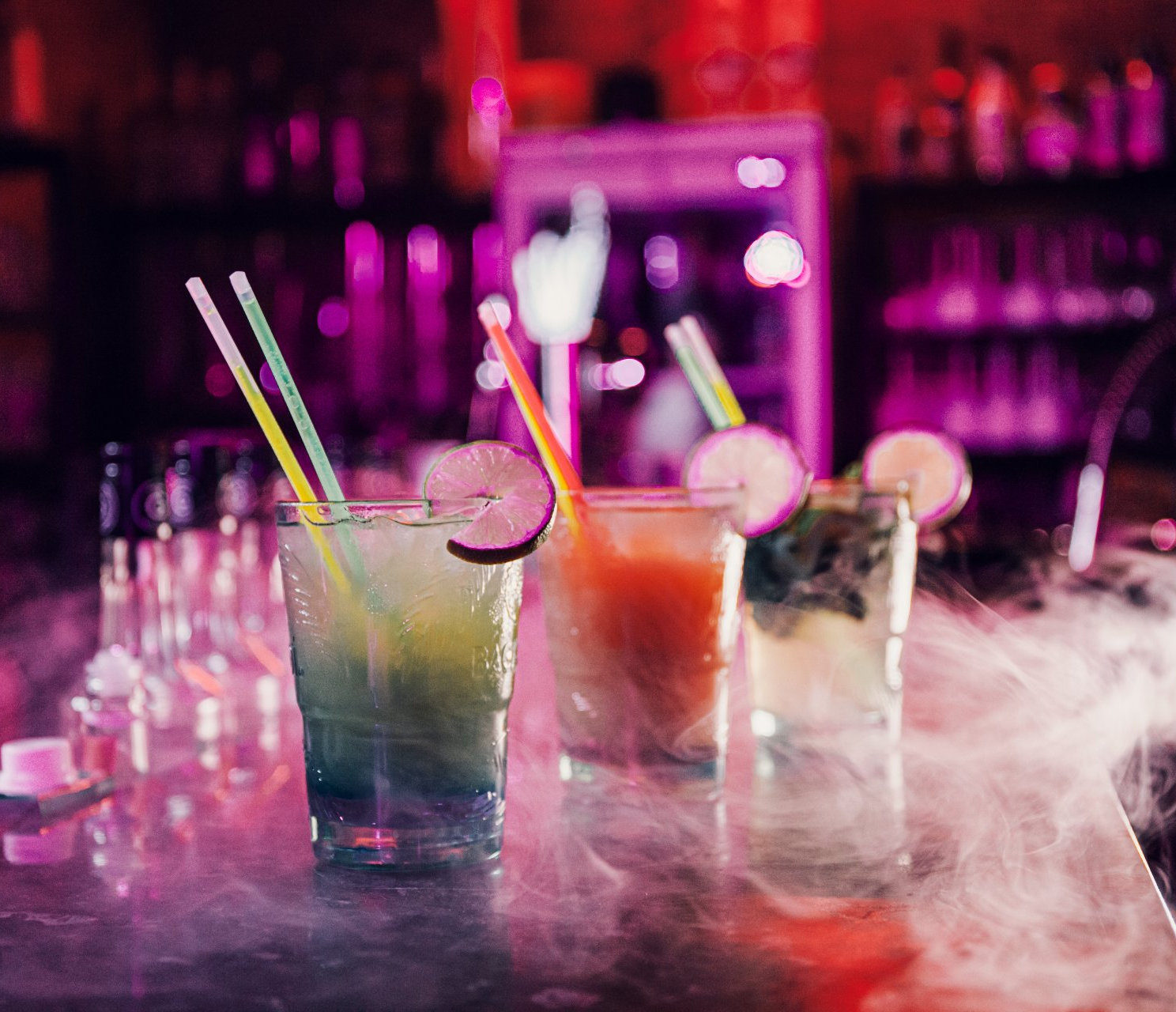 Cocktails et boissons sans alcool