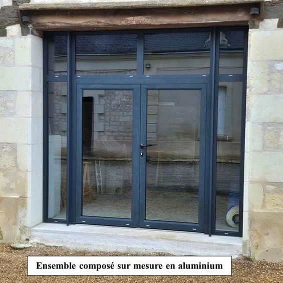 Ensemble composé sur mesure en aluminium