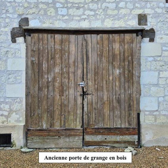Porte de grange en bois