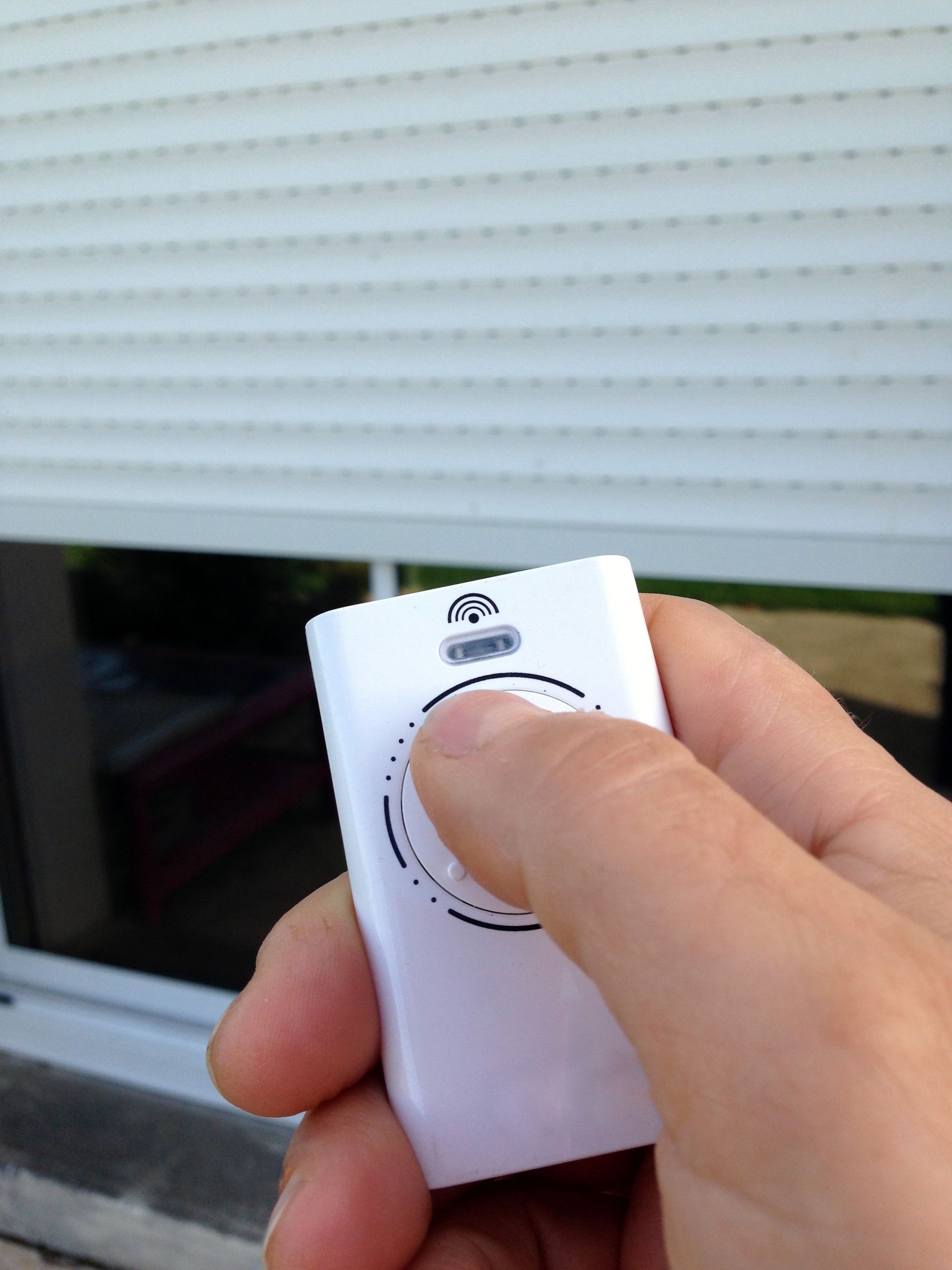Volet roulant avec télécommande